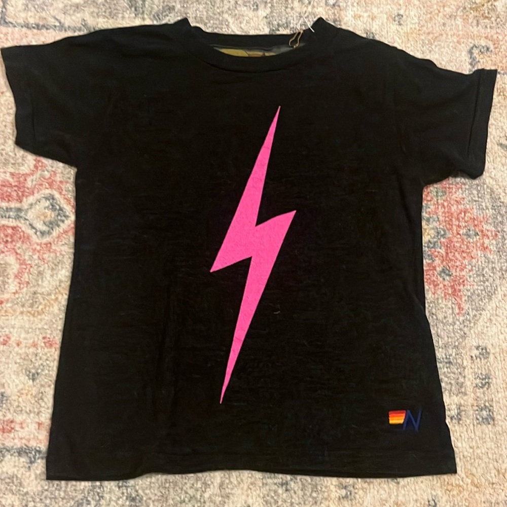 Aviator Nation brand new top with tag size 4 pink bolt